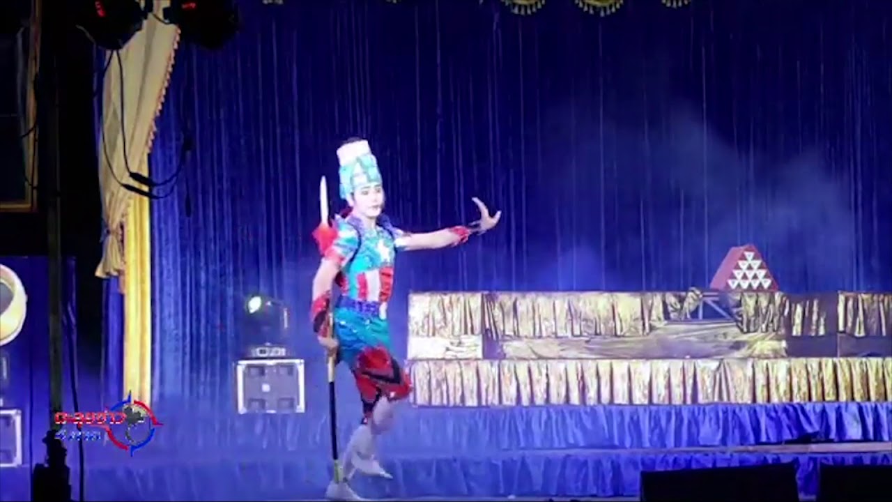 The Creative Musical Folk Drama Adapt Super Hero Cartoon in Their Stage