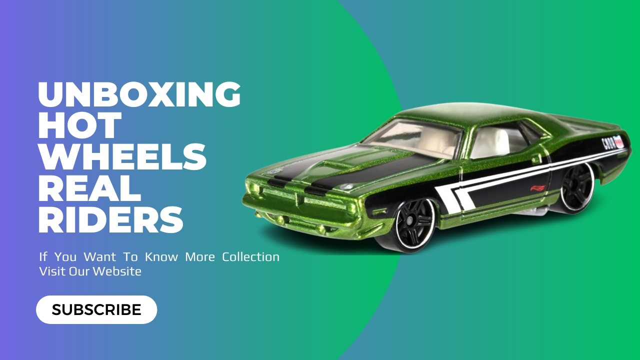 HotWheels Real Riders, First Editions & Factory Sealed Collection | SiriToyCollections