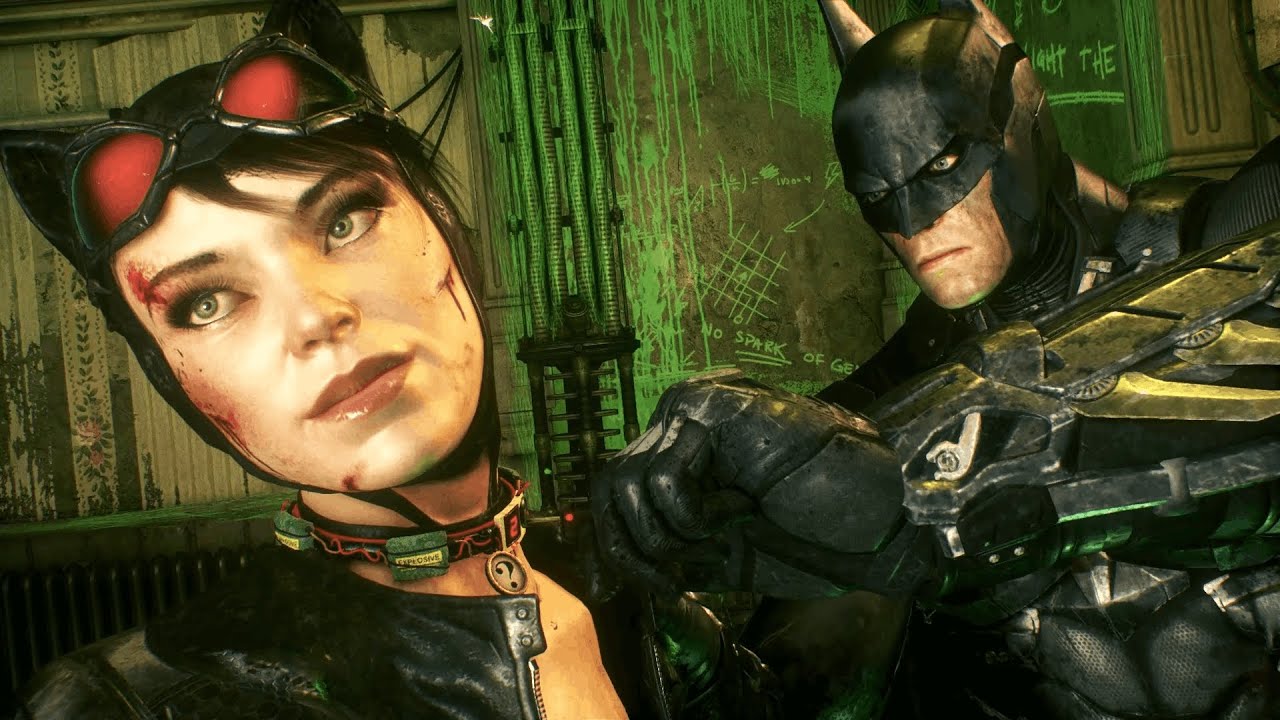 Batman Beating Riddler Batman and Catwoman beat Riddler challenge #8 'ADVANCED DEATHTRAPS ...