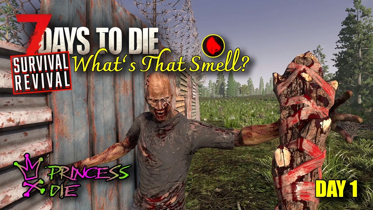 7 Days To Die 2.5 - Survival Revival - What's That Smell? Day 1