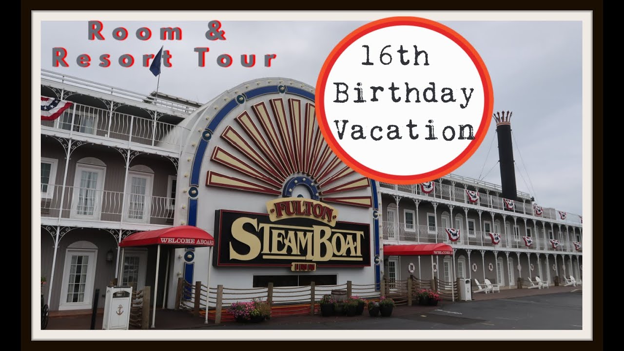 We Stayed in a Steamboat! Fulton Steamboat Inn Room & Resort Tour