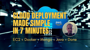 Deploy Your First Java Microservice with Docker and MongoDB on AWS EC2