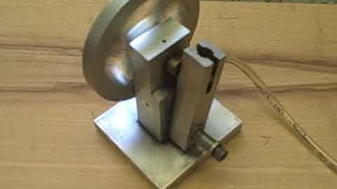 Homemade oscillating steam engine
