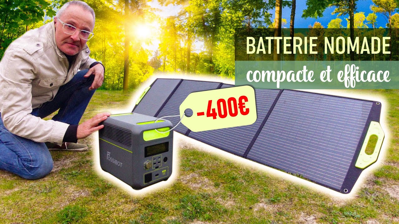 #52. La batterie nomade compacte et efficace à moins de 400€ : Fossibot F1200