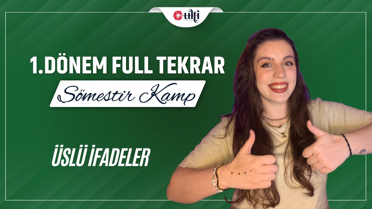 8. Sınıf Matematik - Üslü İfadeler  | LGS Sömestr Kampı