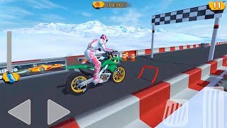 Hill Bike Galaxy Trail World 2 - Motorcycle Racing - Gameplay Android screenshot 4