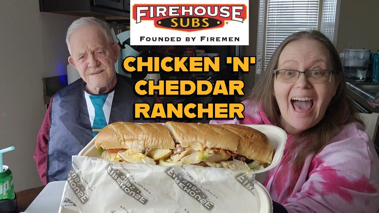 Firehouse Subs Chicken 'n' Cheddar Rancher Review #foodreviews #foodreview #fastfood