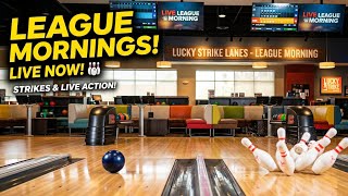 MrGetupball is live!Morning League Action ☕🎳 | Coffee, Strikes, and Spare Pickups