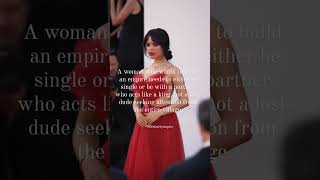 Woman who wants to build an empire needs to either be single or with partner ✨ #womanpower #mindset