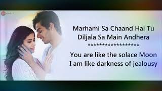 Dhadak - Title Track | Lyrics With Translation | Ishaan \u0026 Janhvi | Ajay Gogavale \u0026 Shreya Ghoshal |