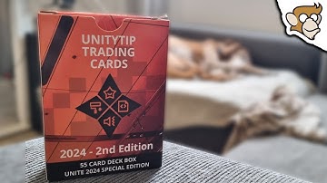 UNBOXING the Unity Tips Trading Card Game!