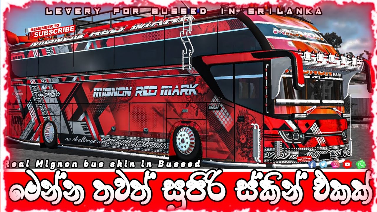 ❤️💀 සුපිරියක් උන 𝐌𝐈𝐆𝐍𝐎𝐍 බස් එකෙ ස්කින් එක මෙන්න 💀❤️ 𝐍𝐄𝐖 𝐋𝐈𝐕𝐄𝐑𝐘 𝐅𝐎𝐑 𝐁𝐔𝐒𝐒𝐄𝐃 𝐒𝐑𝐈𝐋𝐀𝐍𝐊𝐀 💀❤️💥