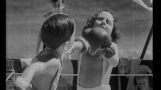 Toddlers' Punch Up | British Pathé