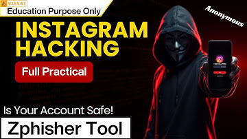 Instagram Hacking with Zphisher in Kali Linux 🔐| Full Practical | Educational Purpose Only