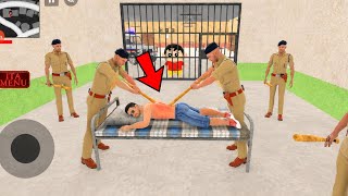 The Police Beat Up Franklin in Jail 😭 In Indian Theft Auto Simulator 🔥💥 screenshot 5