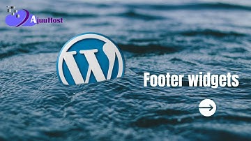WordPress Bangla Tutorials Part-9|| How to create footer widget on WordPress