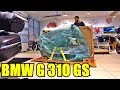 Распаковка нового мотоцикла BMW G310GS Unboxing