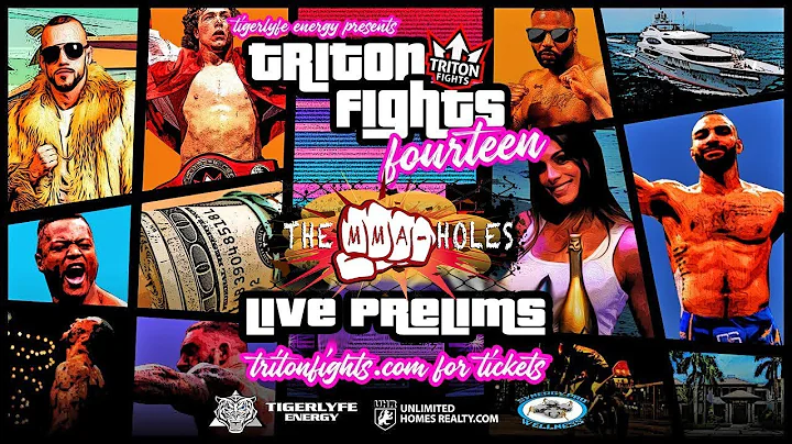 TRITON FIGHTS 14 GERENA VS BROWN + PICCIANO VS ACERBO LIVE PRELIMINARIES!