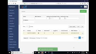 Xibo changing the default layout