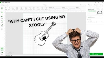 Learning how to Cut with Xtool Creative Space - Tutorial