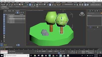 Low Poly tree 2 Tutorial in 3ds Max