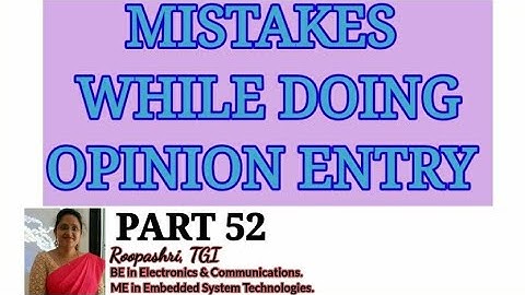 MISTAKES WHILE DOING OPTION ENTRY DCET 2020: PART 52