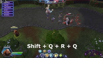 Heroes of the Storm - Quick Palm (command queue)
