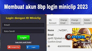 How to create an 8bp login miniclip account | victim account 8 ball pool 2023 screenshot 5