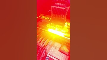 Shot of SMT assembly machine processing#pcb #electronicsassembly #smt