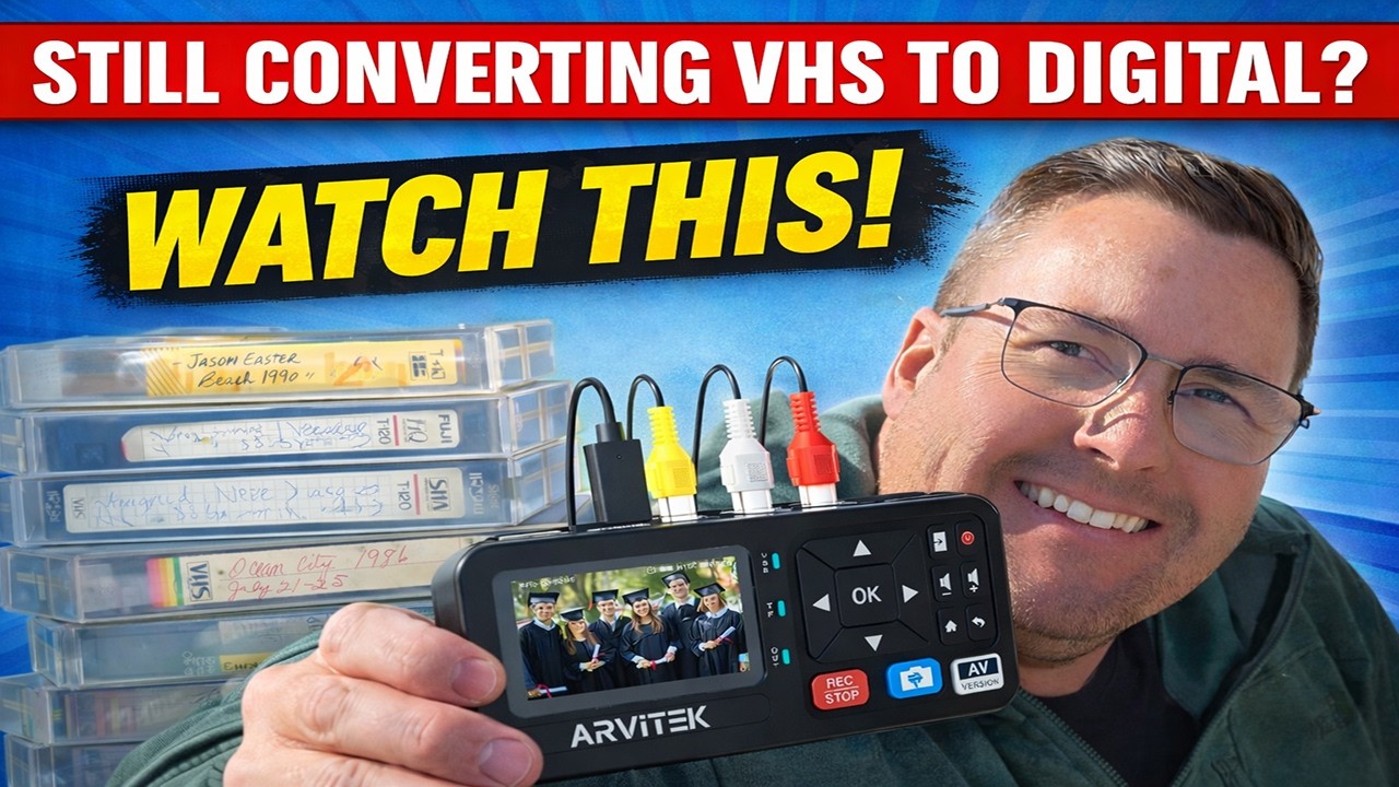 Still Have VHS Tapes? Here’s How I Convert Them to Digital