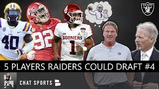 Raiders draft rumors: the oakland have #4 pick in 1st round of 2019
nfl and there has been plenty speculation rumors around ...