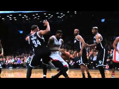 Paul Pierce Rejects Lebron At The Rim - See it in Super Slow Motion!