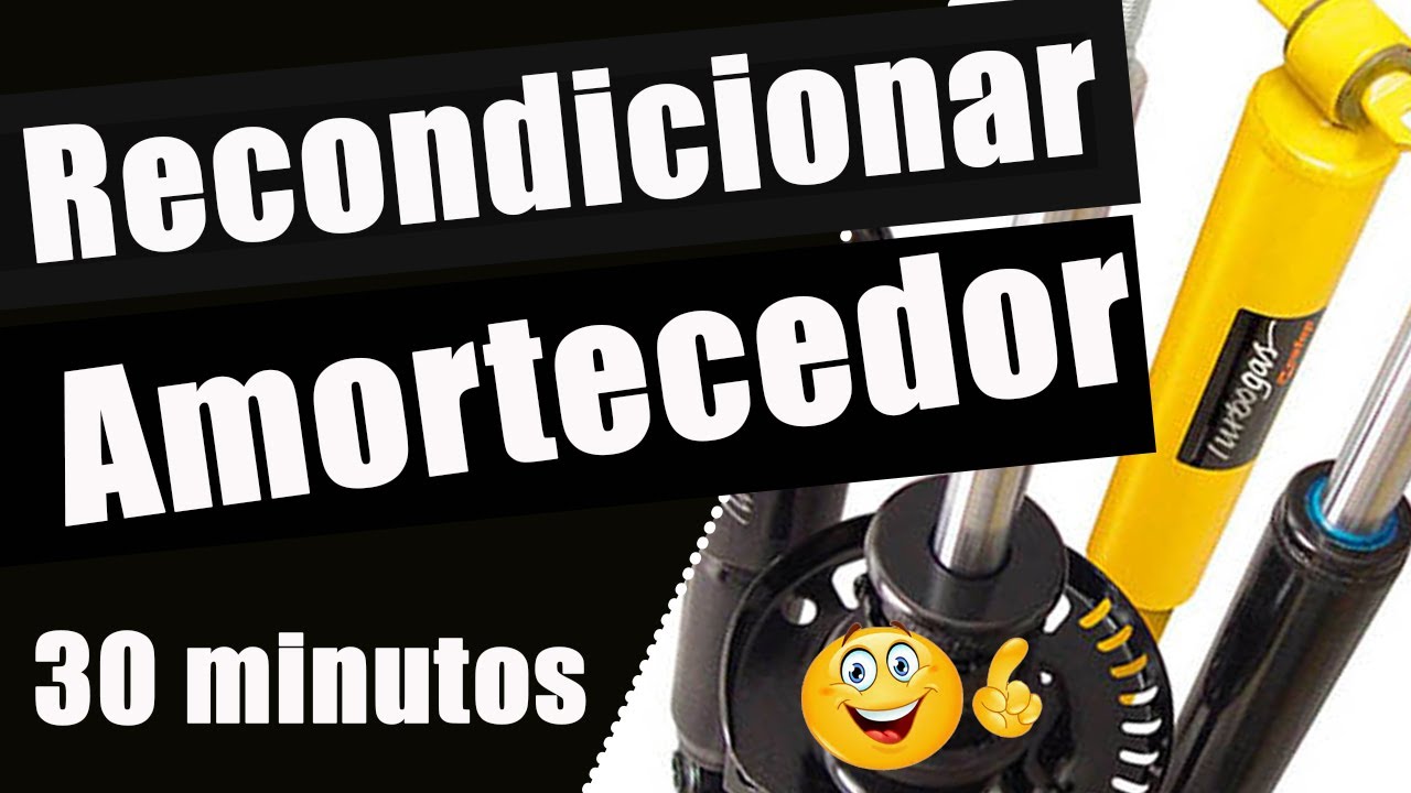 ⚠️Como Recondicionar Amortecedor e Instalar em 25 minutos ⚠️curso de ...