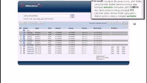 Desain Website Joomla: 4 Menginstall CMS Joomla di Webhosting 000webhost