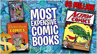 Top 10 Most Expensive Comic Books Of All Time!