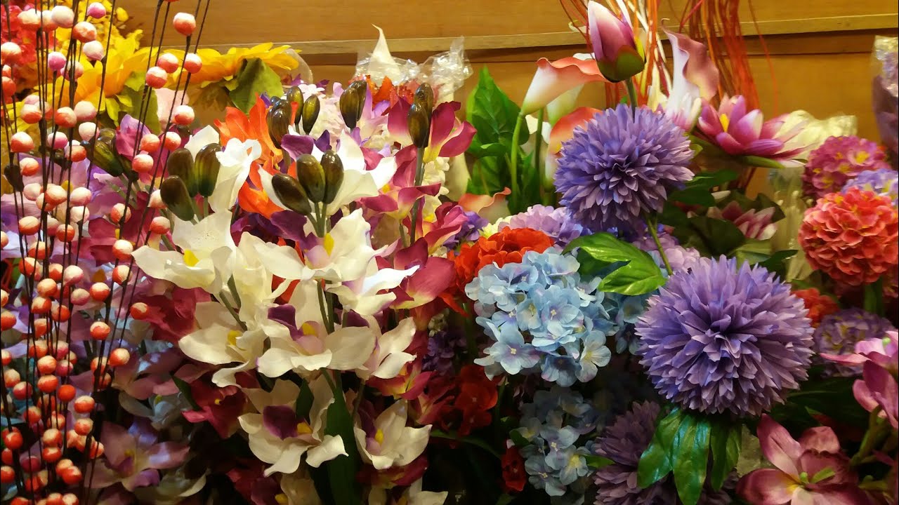 Room Decoration Artificial flower and huge collection YouTube
