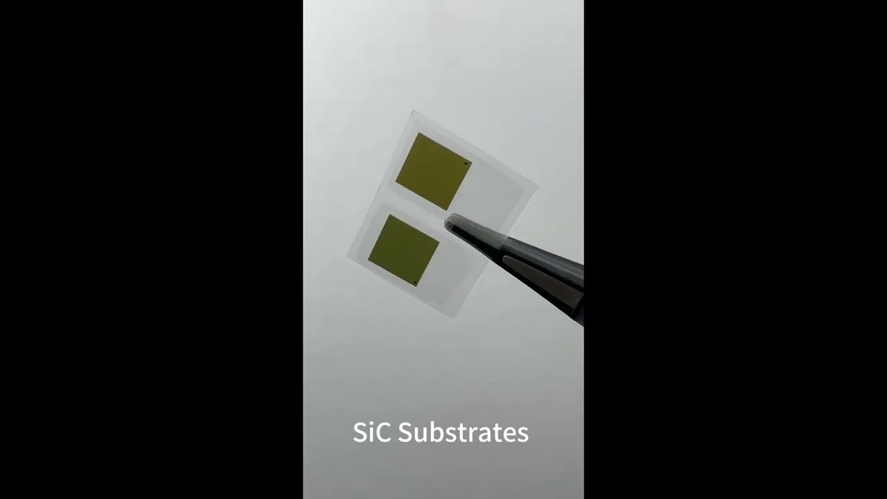 4H Silicon Carbide Substrate  for Power Electronics, RF Devices & UV Optoelectronics