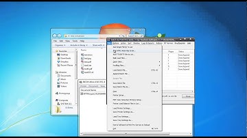 Batch & Print Pro Conversion of popular file types to pdf merge and print as one file example