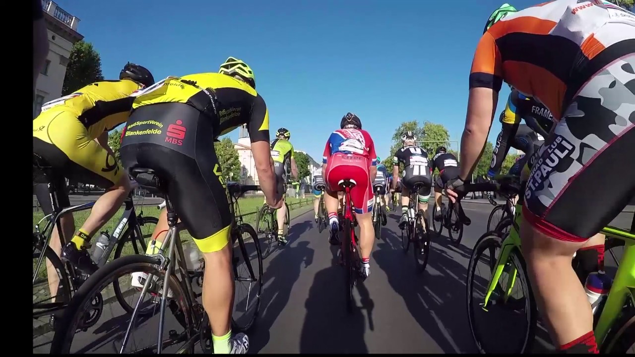 Velothon Berlin 2017 – 60km aus Block A (inkl. Sturz)