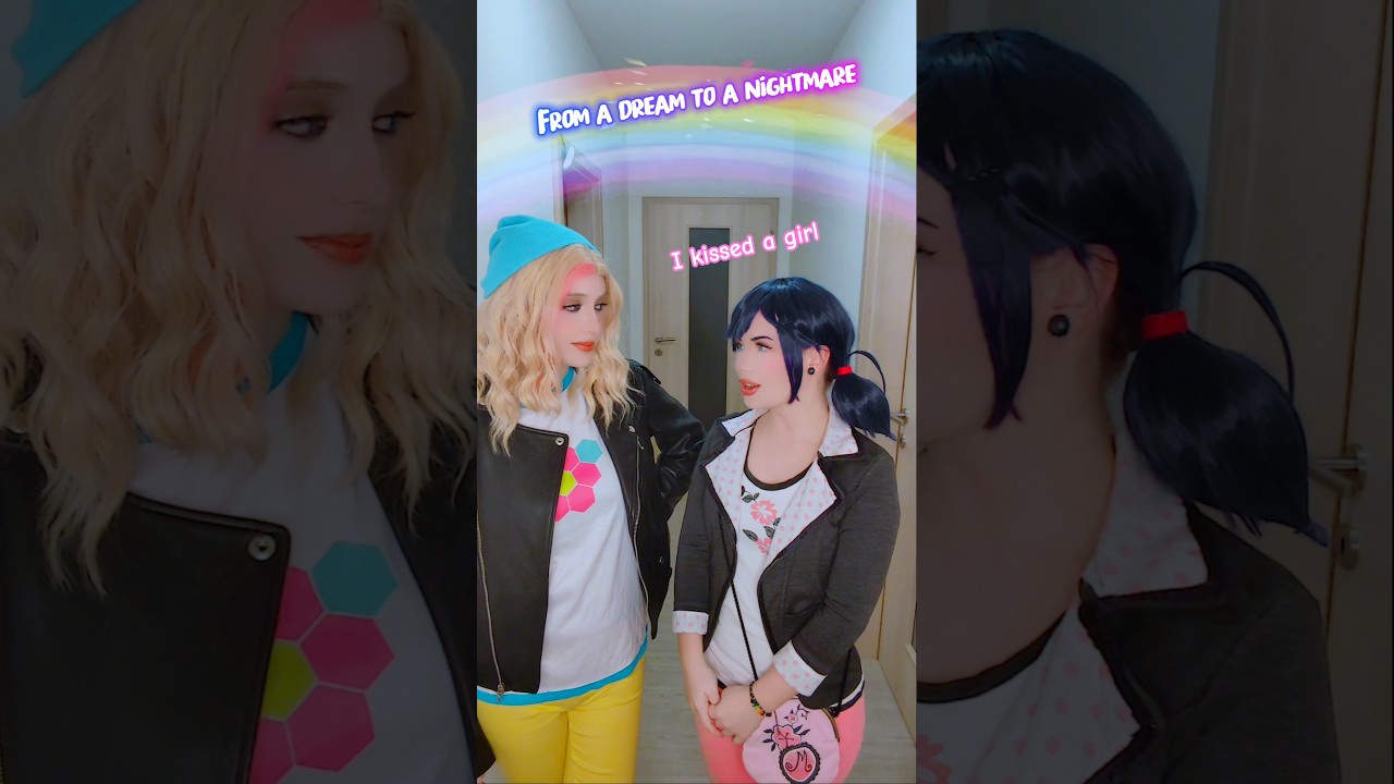 From a Dream to a Nightmare 😭| Zoé & Marinette @nikkihatsunecosplay #cosplay #shorts #miraculous