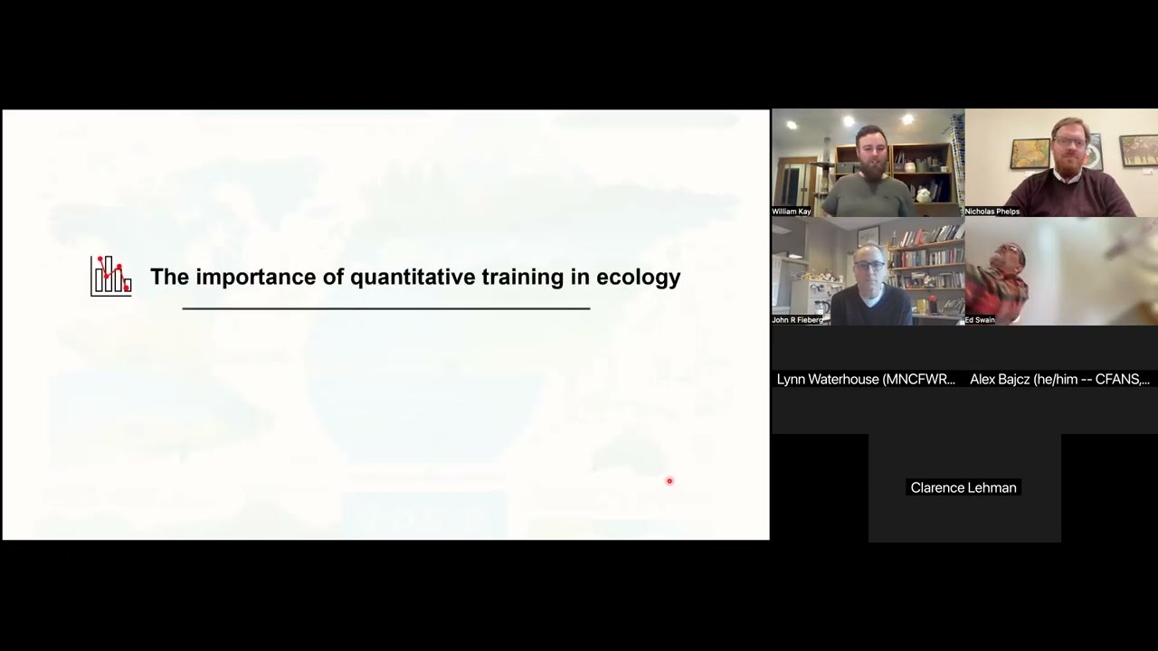 UMN Conservation Sciences Seminar - Dr. William Kay (2/13/26)