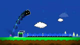 Geometry Dash: Sneak peek of my new level: Windfall