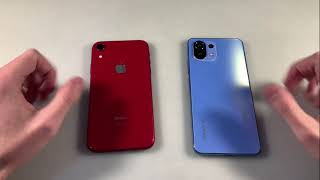 Xiaomi Mi 11 Lite NE vs iPhone XR