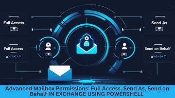 M365: Advanced Mailbox Permissions Full Access, Send As, Send On Behalf In Exchange Using Powershell