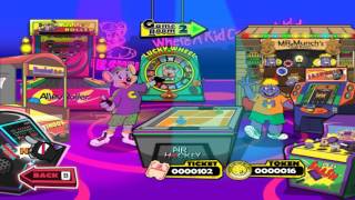 Chuck E. Cheese Party Games (Galaxy Shooter & Cowboys) | Dolphin Emulator 5.0 1080p Nintendo Wii screenshot 5