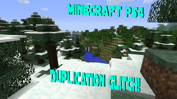 Minecraft PS4 Edition | Duplication Glitch TU29