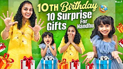 Surprise Gifts For Nandhu || Birthday Special || V5Familyshow @v5familyshow