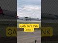 Dash 8 arrives in Canberra #aviationshorts