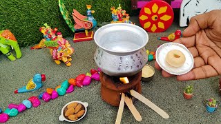 Miniature Nankhatai 🍪 | Nankhatai Without Oven | Mini Cooking | AATA Biscuit recipe | Mini Food