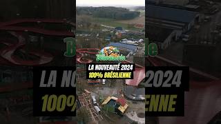 La nouveauté 2024 de Bellewaerde s’annonce très intéressante ! 🇧🇷💦